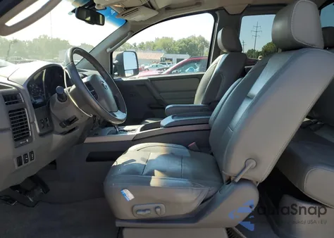 2007 Nissan Titan Xe z USA, uszkodzony, nr VIN 1N6BA06A27N202161